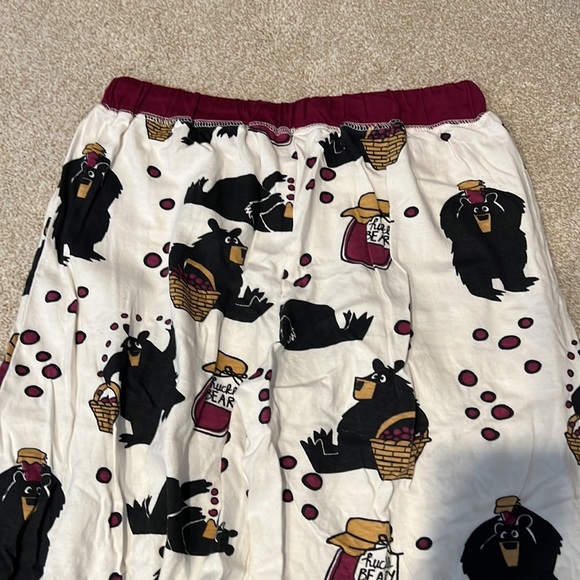 Lazy One Black Bear PJ Pants - Picture 4 of 5